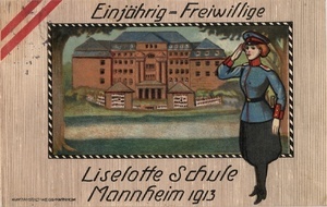 Einjhrigenkarte 1913