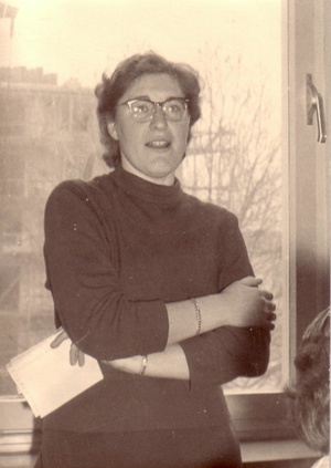 Frau Schneider, sptere Staubach), um 1955