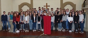 16_Abiturienten im Pfingstgottesdienst