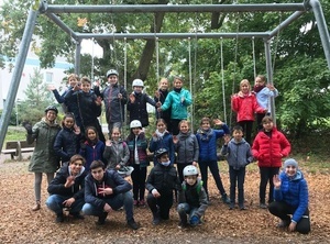 Die 5b geht hoch hinaus