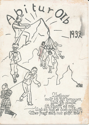 Abiturkarte 1932