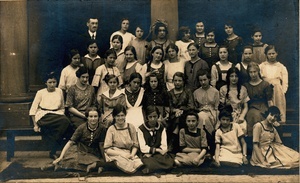 Klassenphoto um 1919