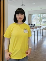 Raeeun Kim bei der Deutschen Neurowissenschaften-Olympiade 2026